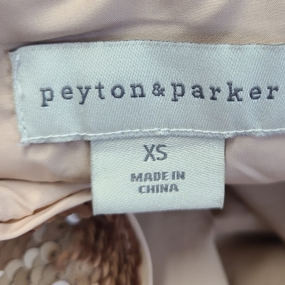 New with Tags Peyton & Parker Pink Sequined Top Size XS - Picture 4 of 6